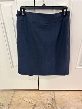 Banana Republic Classic Navy Pencil Skirt - Women's Professional Skirt